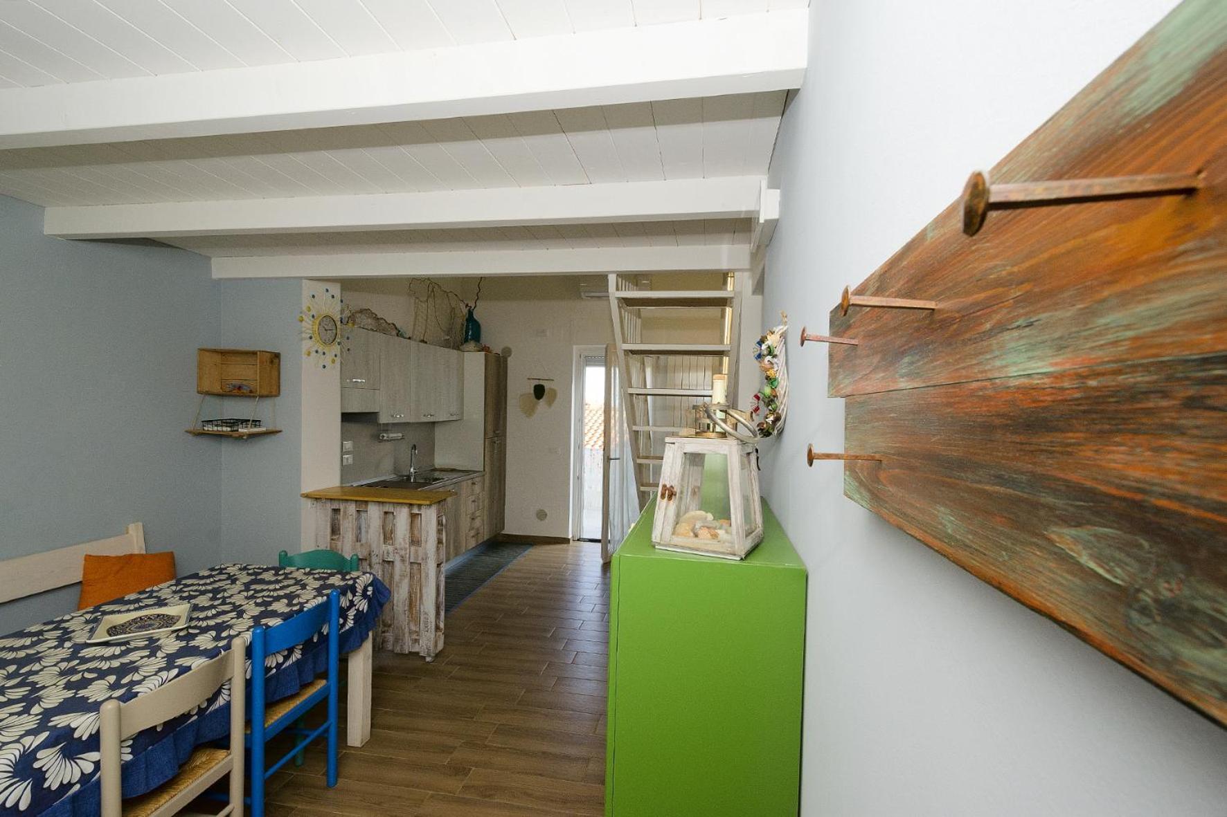 Apartament Lo Scorcio Sul Mare Marina di San Vito Zewnętrze zdjęcie