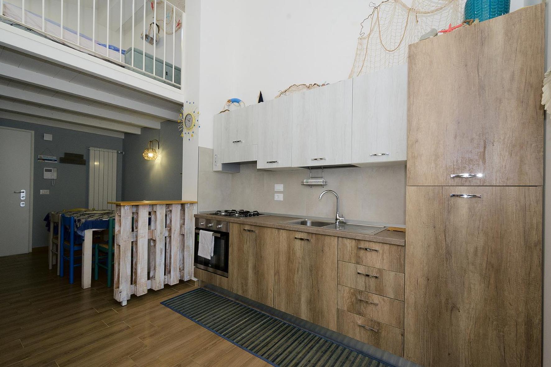 Apartament Lo Scorcio Sul Mare Marina di San Vito Zewnętrze zdjęcie